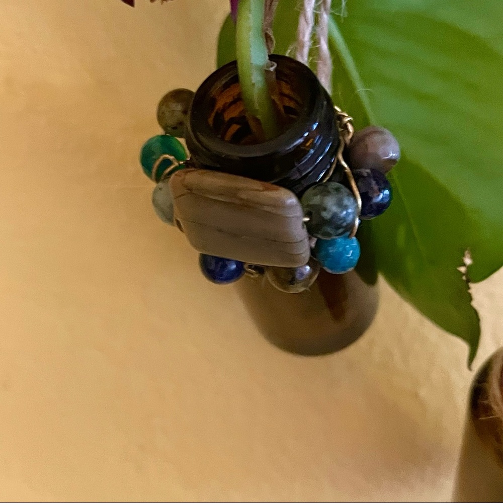 Handmade Driftwood Propagation Station Wall Hanging - Picture 3 of 7